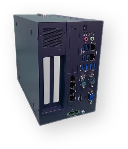 VB-3 シリーズの外観。拡張スロットを備えた筐体